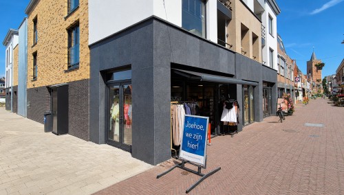 Kerkstraat Noordwijk Nari Black gevelbekleding